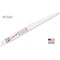 Gator Reciprocating Saw Blade, 9 in x 3/4 in x 6 TPI, Heavy Duty Wood Cutting, 25PK 12040-25 - alternate 1